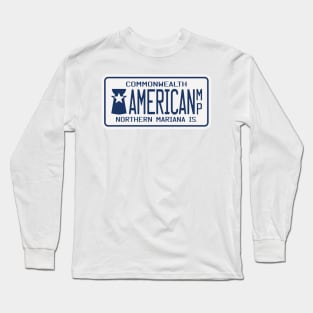 American Memorial Park license plate Long Sleeve T-Shirt